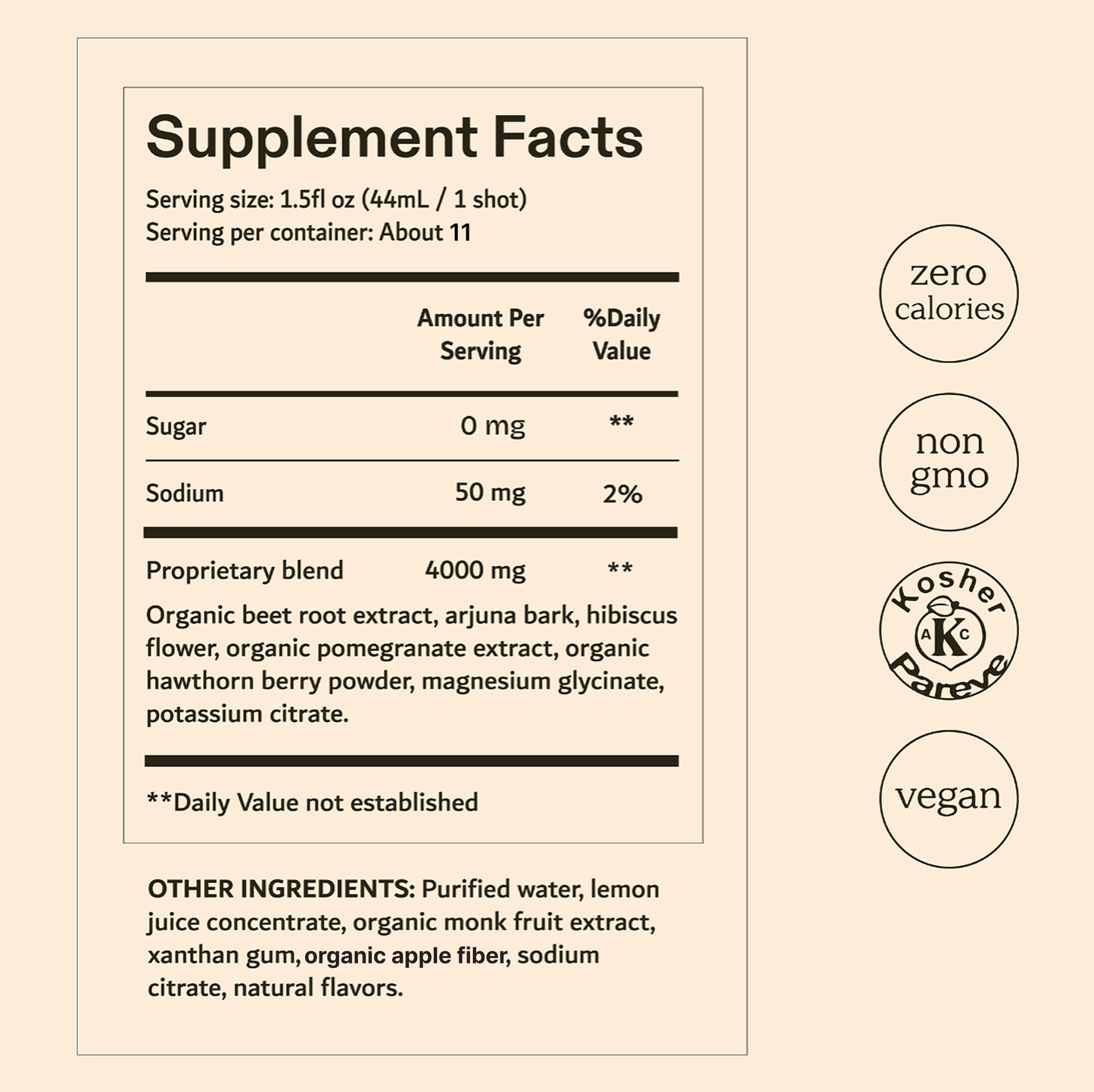 Jeeva's Herbal Heart Support (3 Glass Bottles)