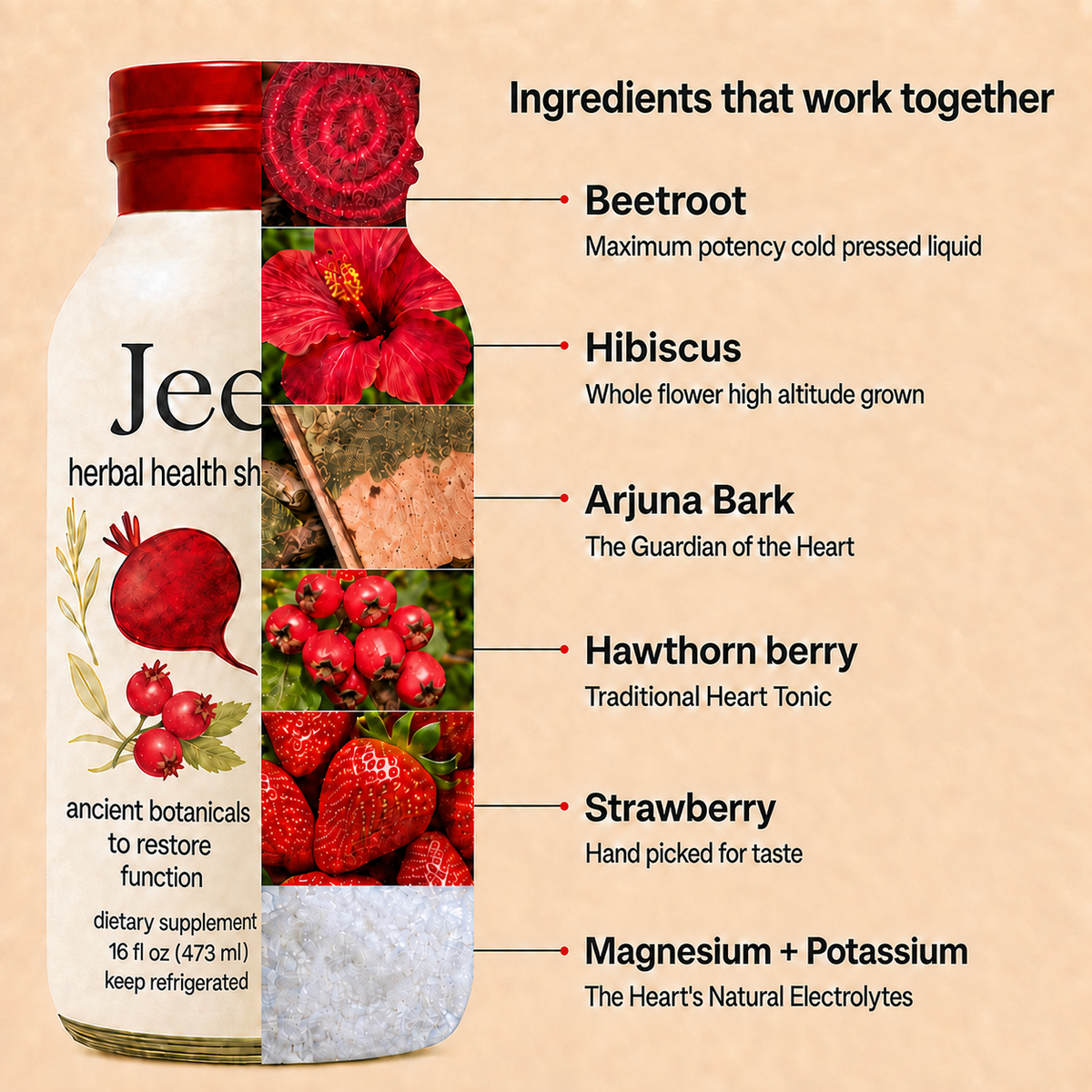 Jeeva's Heart Health Shot