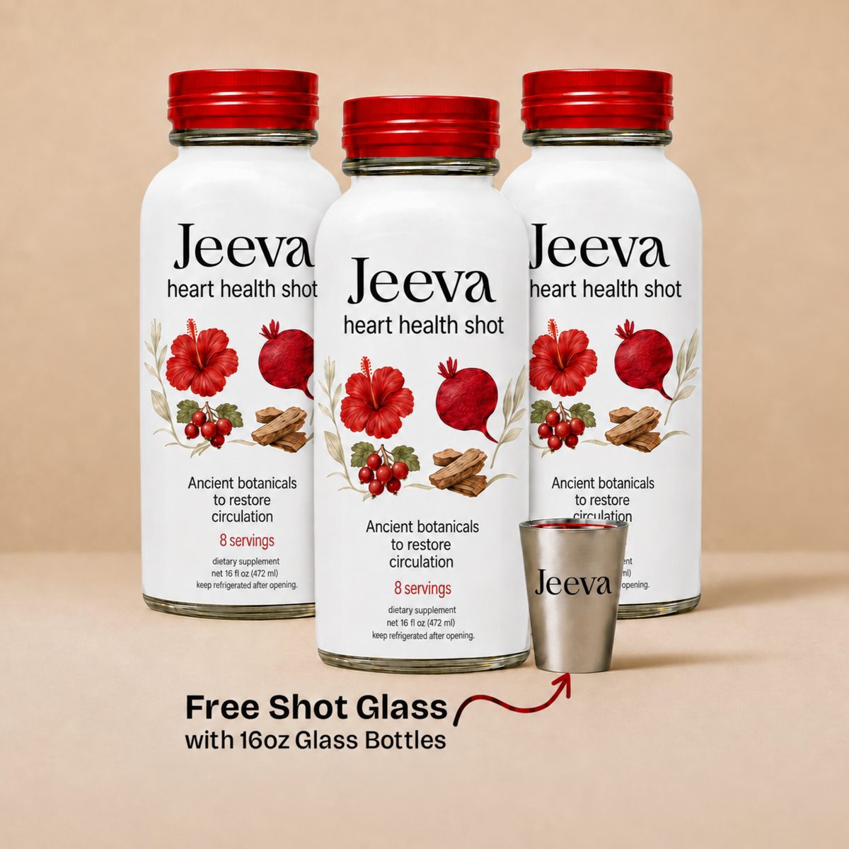 Jeeva's Heart Health Shot